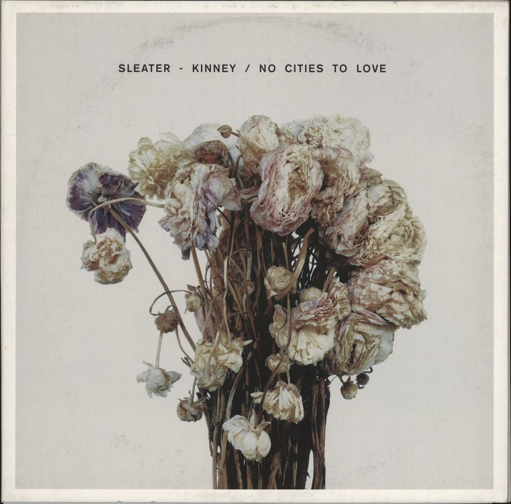 Sleater-Kinney No Cities To Love US vinyl LP album (LP record) SP1100