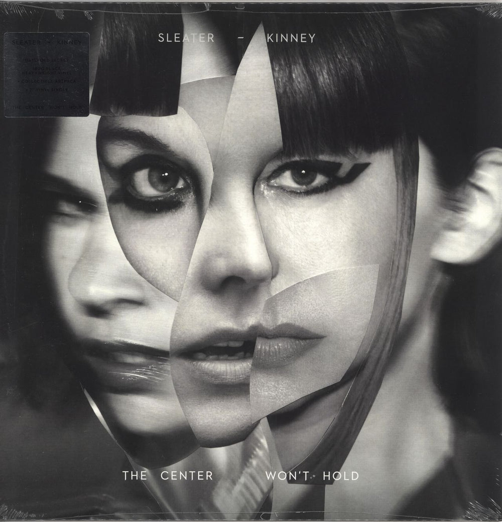 Sleater-Kinney The Center Won't Hold + 7" UK vinyl LP album (LP record) 7790840