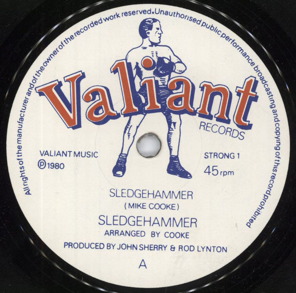 Sledgehammer Sledgehammer - 4th - EX UK 7" vinyl single (7 inch record / 45) HMM07SL613607