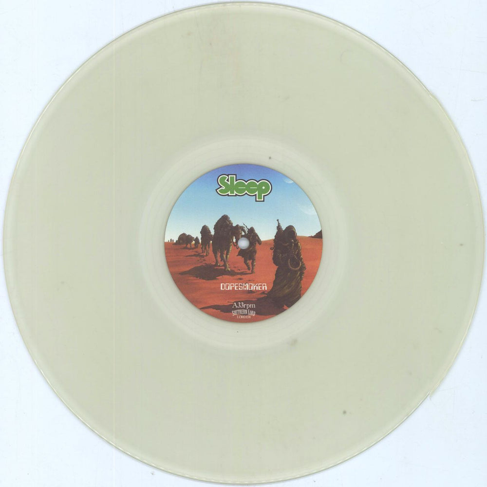 Sleep Dopesmoker - 180gram Clear Vinyl UK 2-LP vinyl record set (Double LP Album) XLE2LDO802749