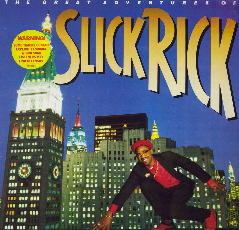 Slick Rick The Great Adventures Of... - 1st - EX UK vinyl LP album (LP record) DEF4632021