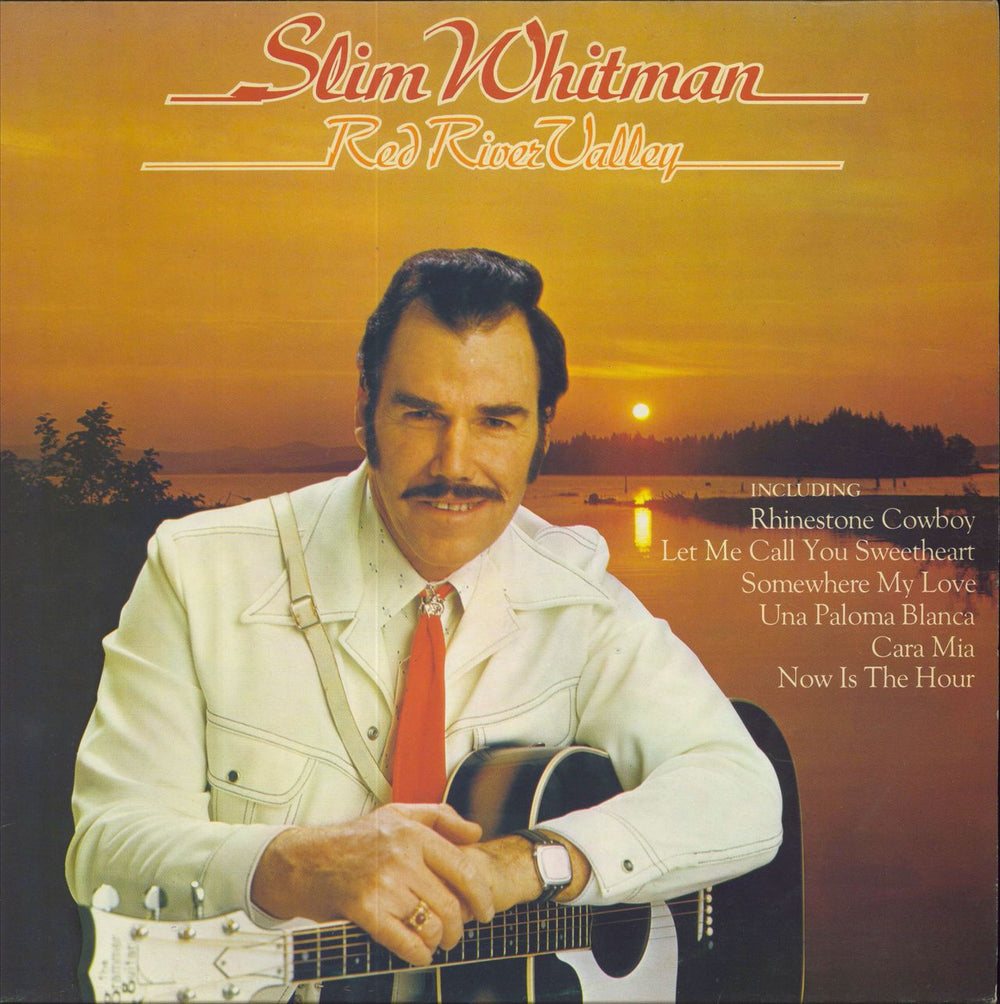 Slim Whitman Red River Valley Dutch vinyl LP album (LP record) 5C06298742