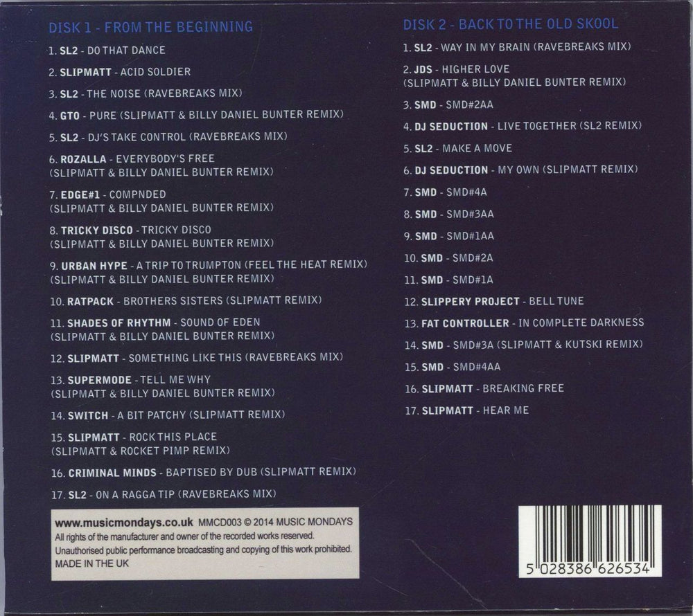 Slipmatt Slipmatt 25 - Autographed UK 2 CD album set (Double CD) 5028386626534