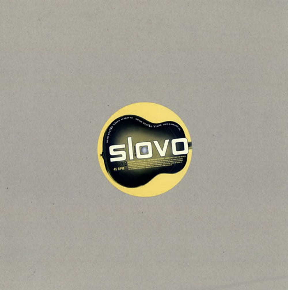 Slovo Sertão Blues UK Promo 12" vinyl single (12 inch record / Maxi-single) OVO12SE254897