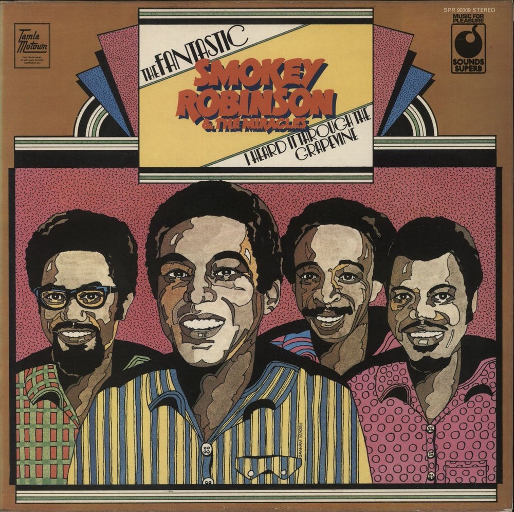 Smokey Robinson & The Miracles The Fantastic Smokey Robinson & The Miracles UK vinyl LP album (LP record) SPR90009
