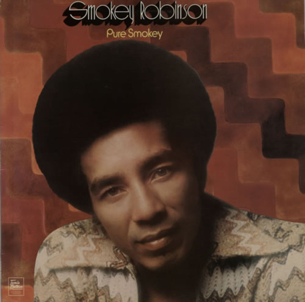 Smokey Robinson Pure Smokey UK vinyl LP album (LP record) STMS5043