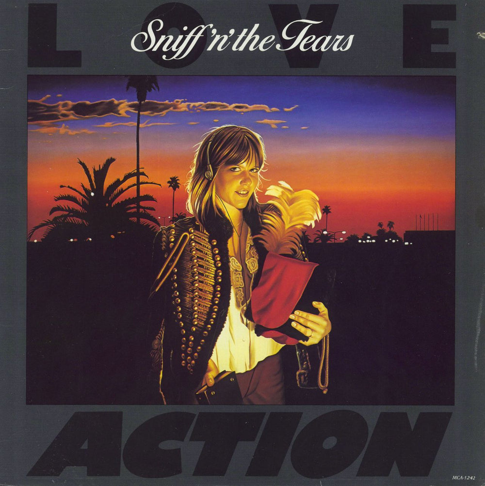 Sniff 'n' The Tears Love Action US vinyl LP album (LP record) MCA5242