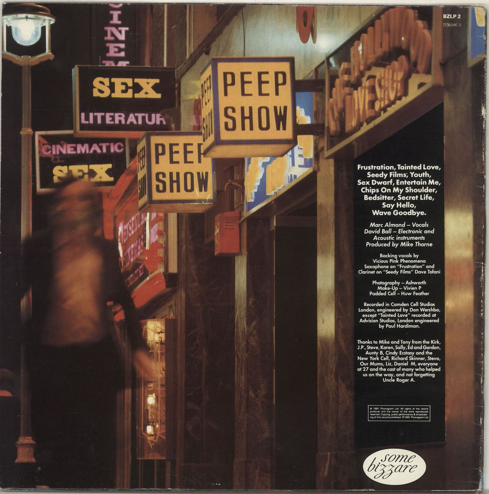 Soft Cell Non-Stop Erotic Cabaret - Hype Stickered UK Vinyl LP —  RareVinyl.com