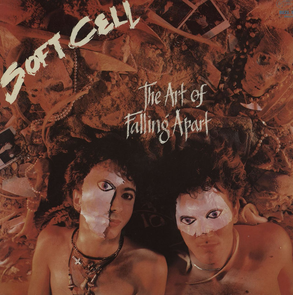 Soft Cell The Art Of Falling Apart + 12" - Stickered sleeve UK vinyl LP album (LP record)