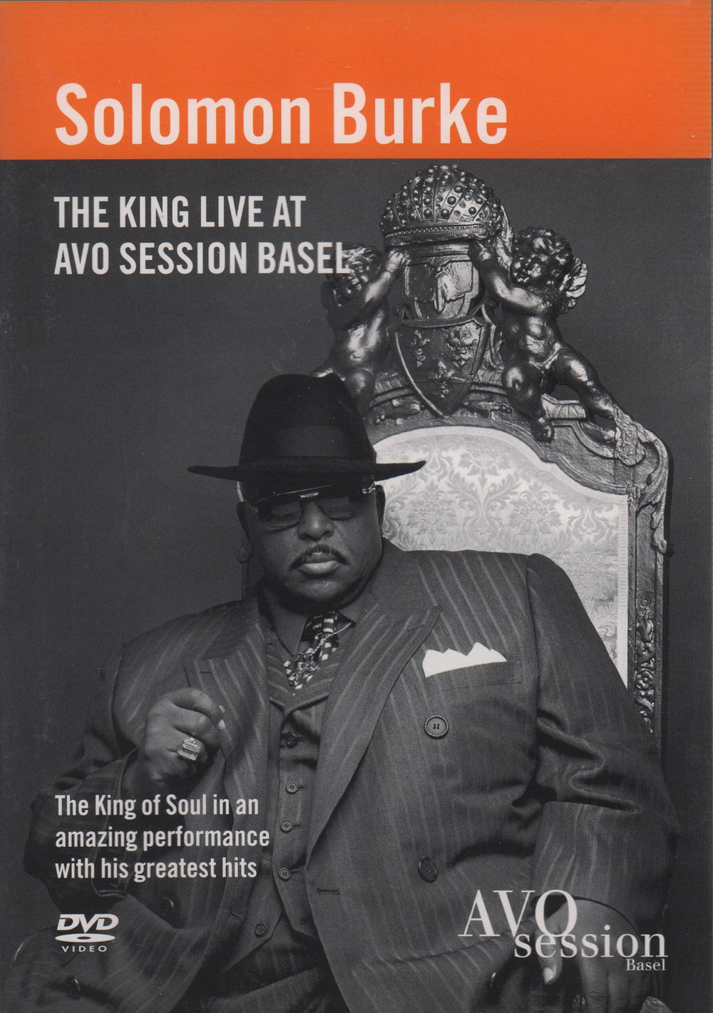 Solomon Burke The King Live At AVO Session Basel US DVD MVDV4608