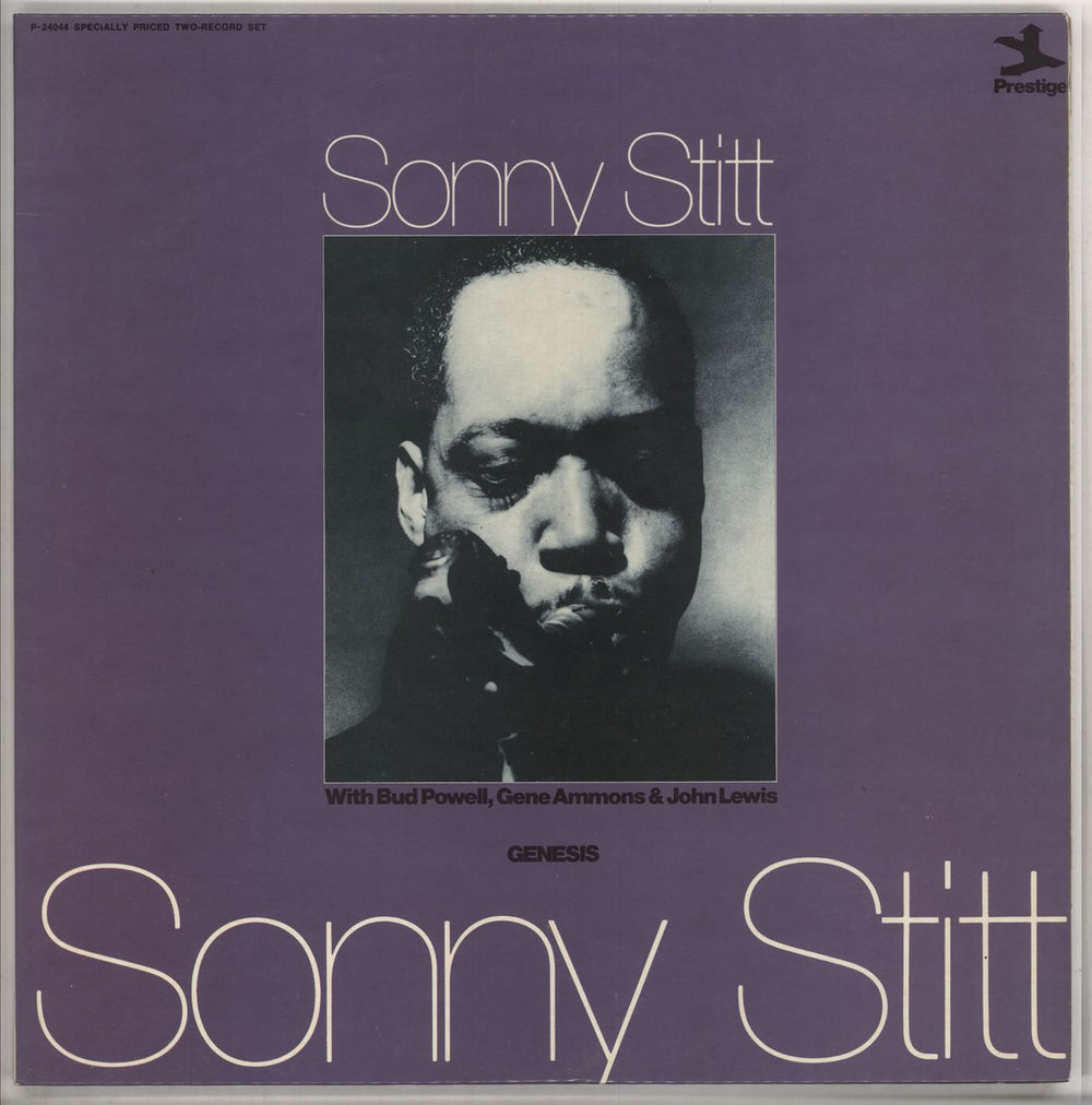 Sonny Stitt Genesis French 2-LP vinyl record set (Double LP Album) P-24044