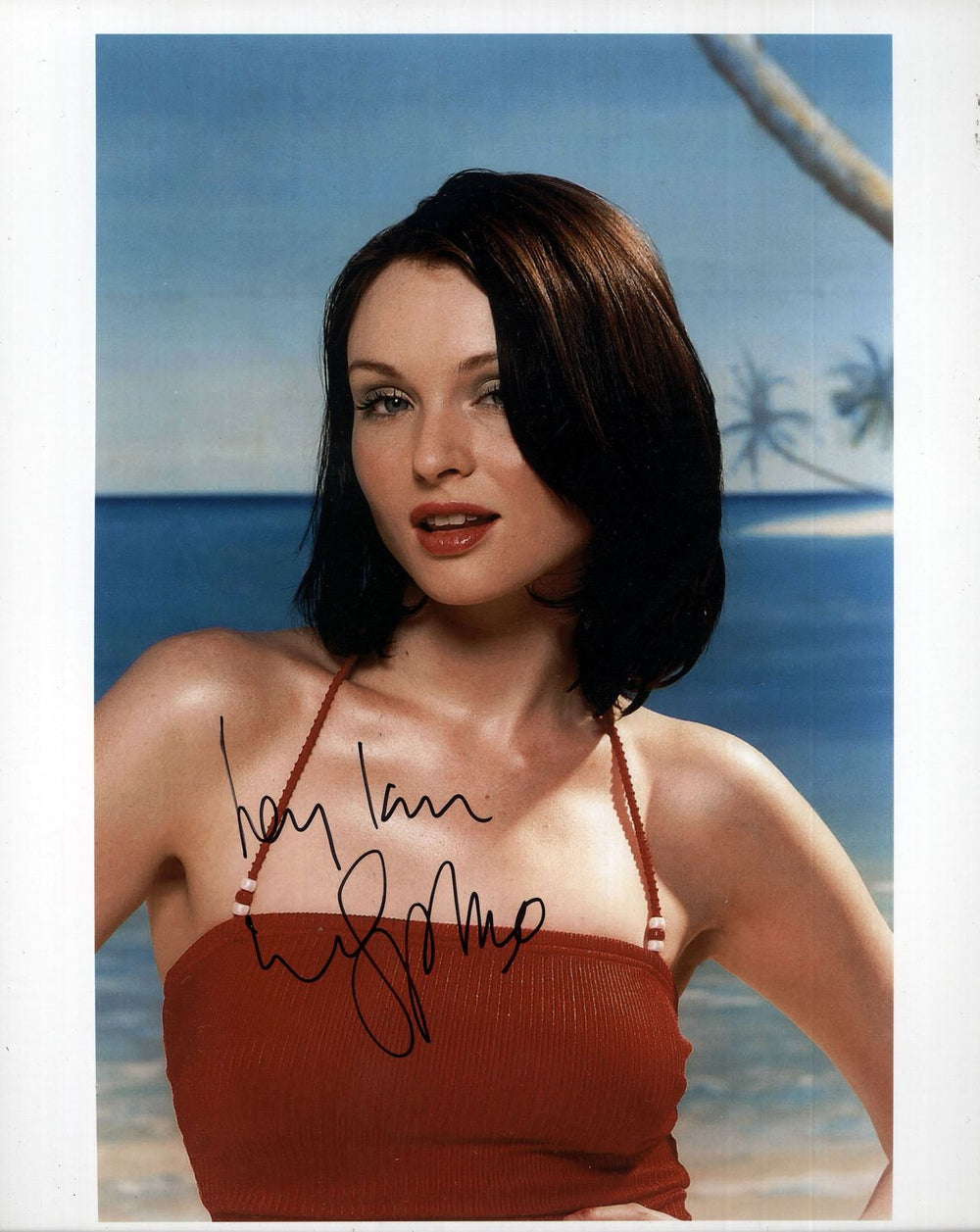 Sophie Ellis Bextor Autographed Photograph UK photograph SIGNED PHOTO