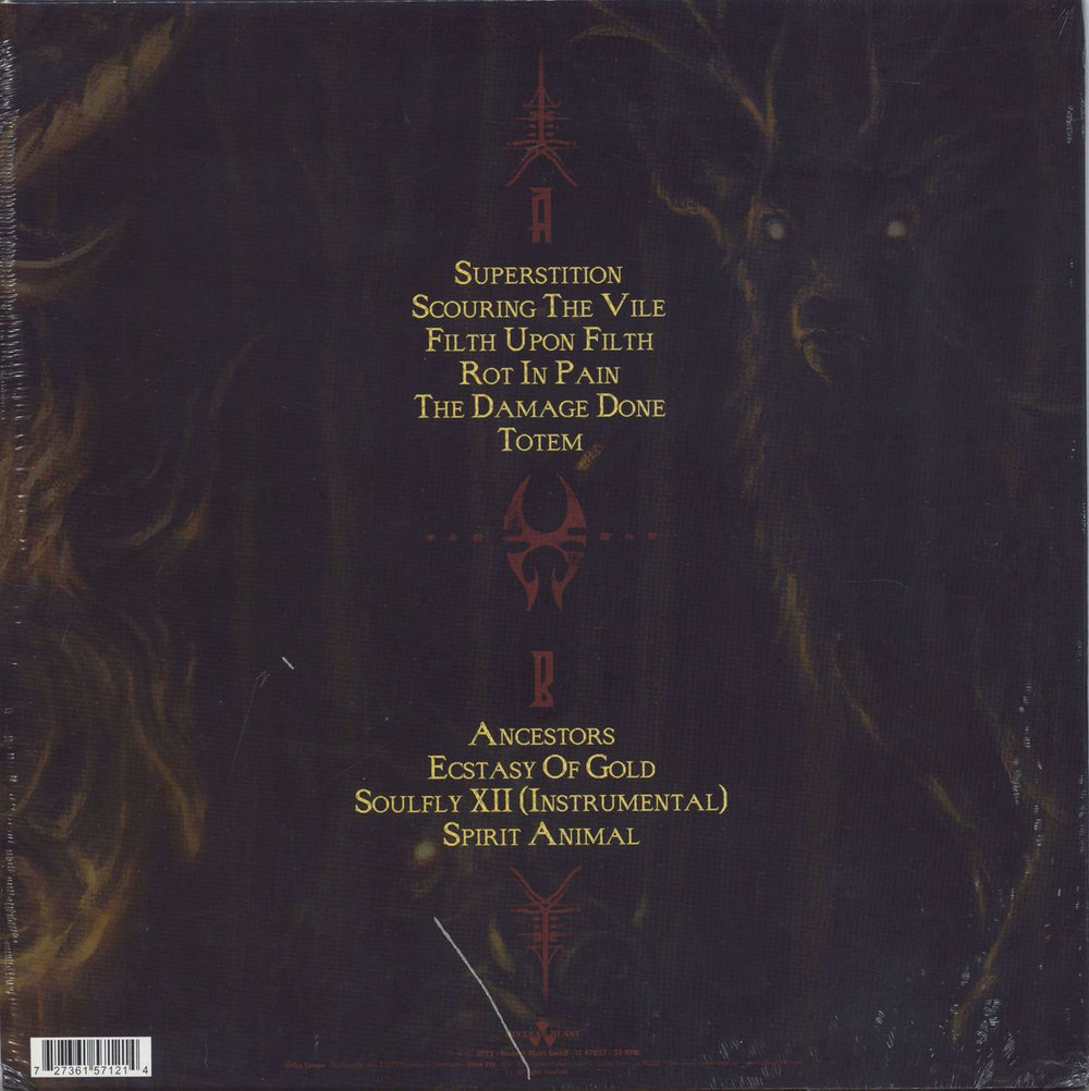 Soulfly Totem - Sealed UK vinyl LP album (LP record) 727361571214