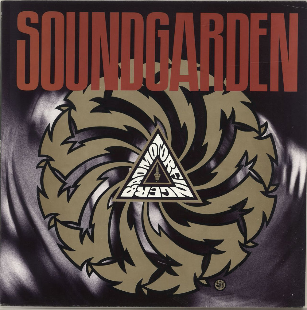 Soundgarden Badmotorfinger UK vinyl LP album (LP record) 395374-1