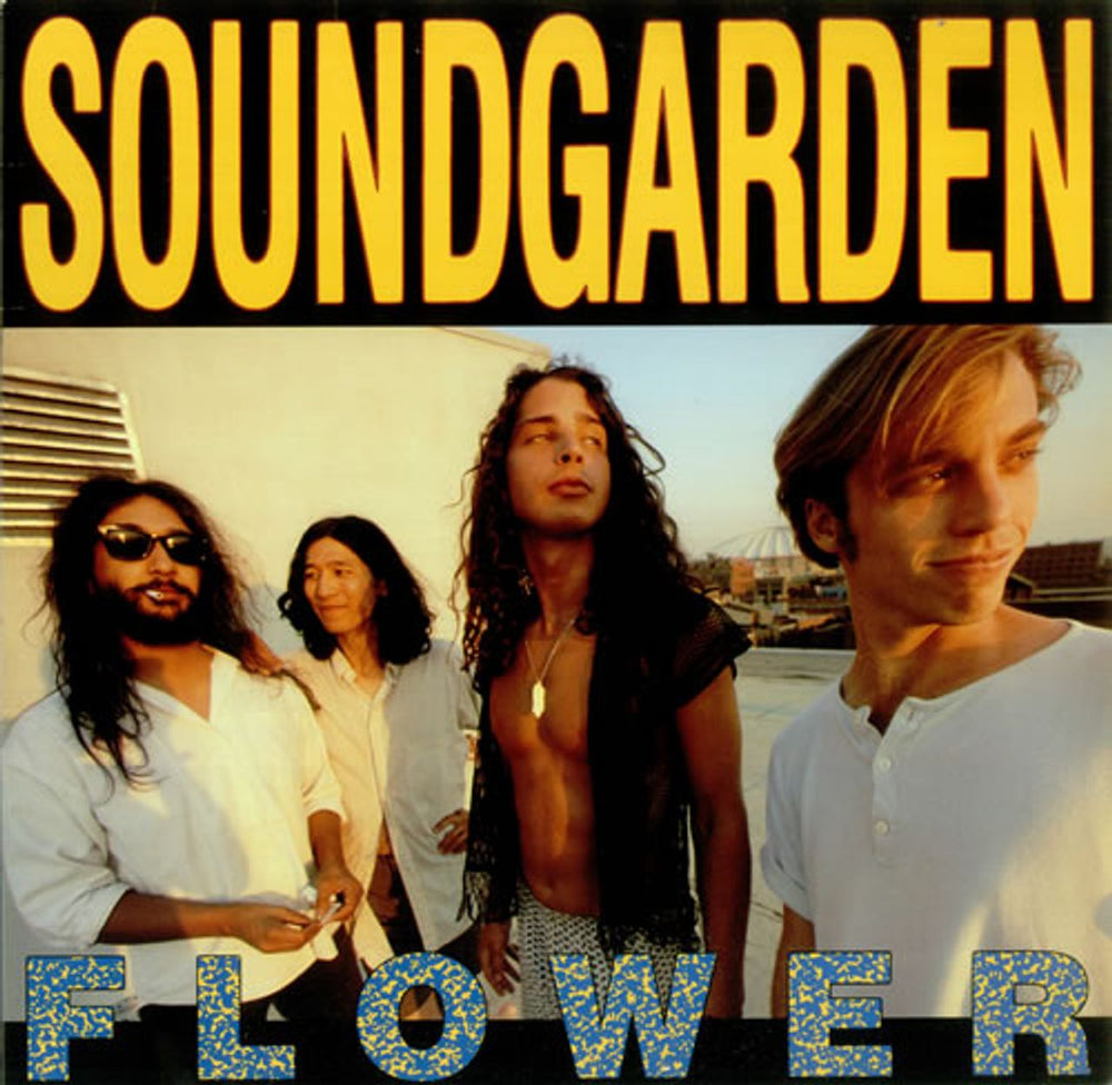 Soundgarden Flower US 12" vinyl single (12 inch record / Maxi-single) SST231