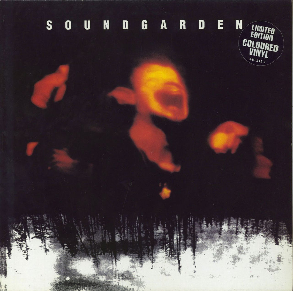 Soundgarden Superunknown - Blue Vinyl - Promo Stickered UK 2-LP vinyl record set (Double LP Album) 540215-1