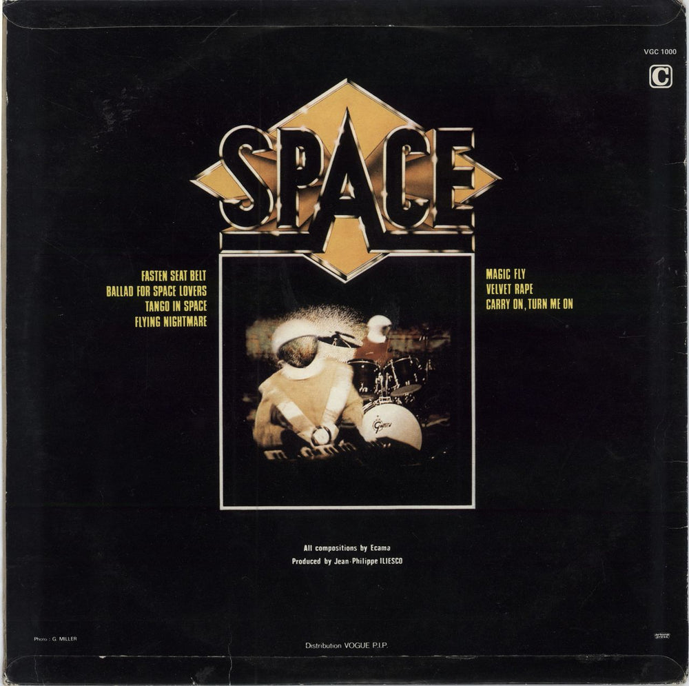 Space (French) Magic Fly - EX French vinyl LP album (LP record)