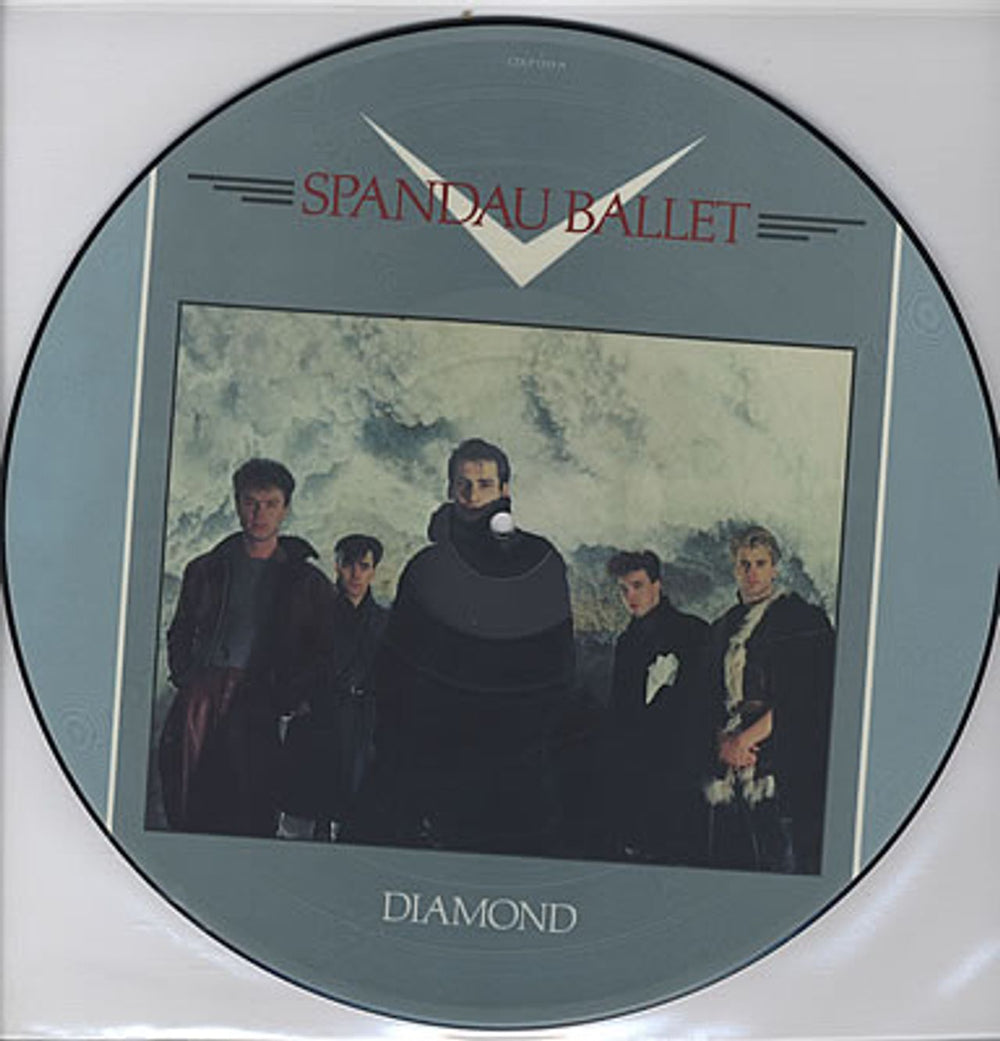 Spandau Ballet Diamond UK picture disc LP (vinyl picture disc album) CDLP1353