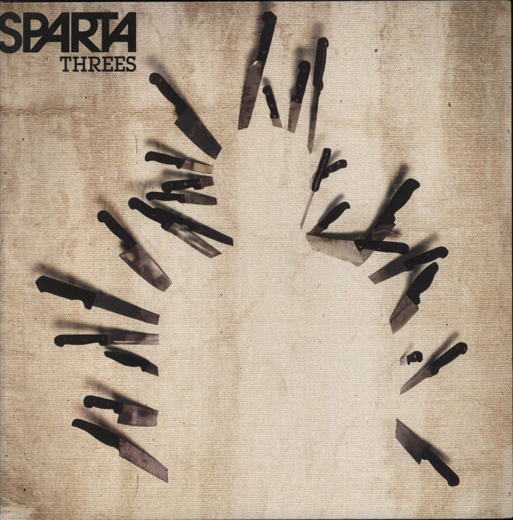 Sparta Threes - Black w/ Peach Splatter Vinyl US 2-LP vinyl record set (Double LP Album) SH060-1