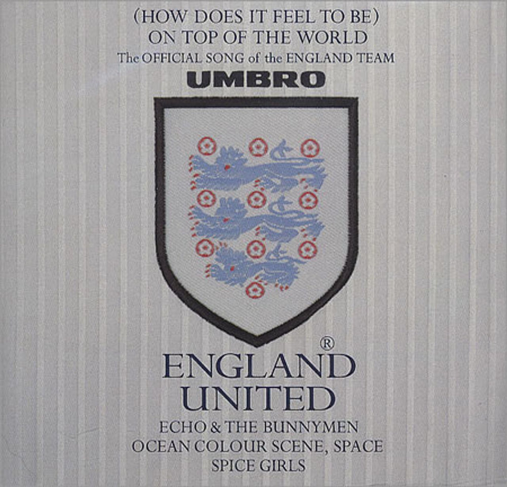 Spice Girls (How Does It Feel To Be) On Top Of The World UK CD single (CD5 / 5") LONCD414