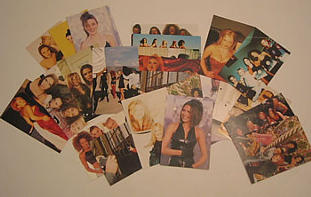 Spice Girls Set Of 24 Professional Photographs UK photograph PHOTOGRAPHS