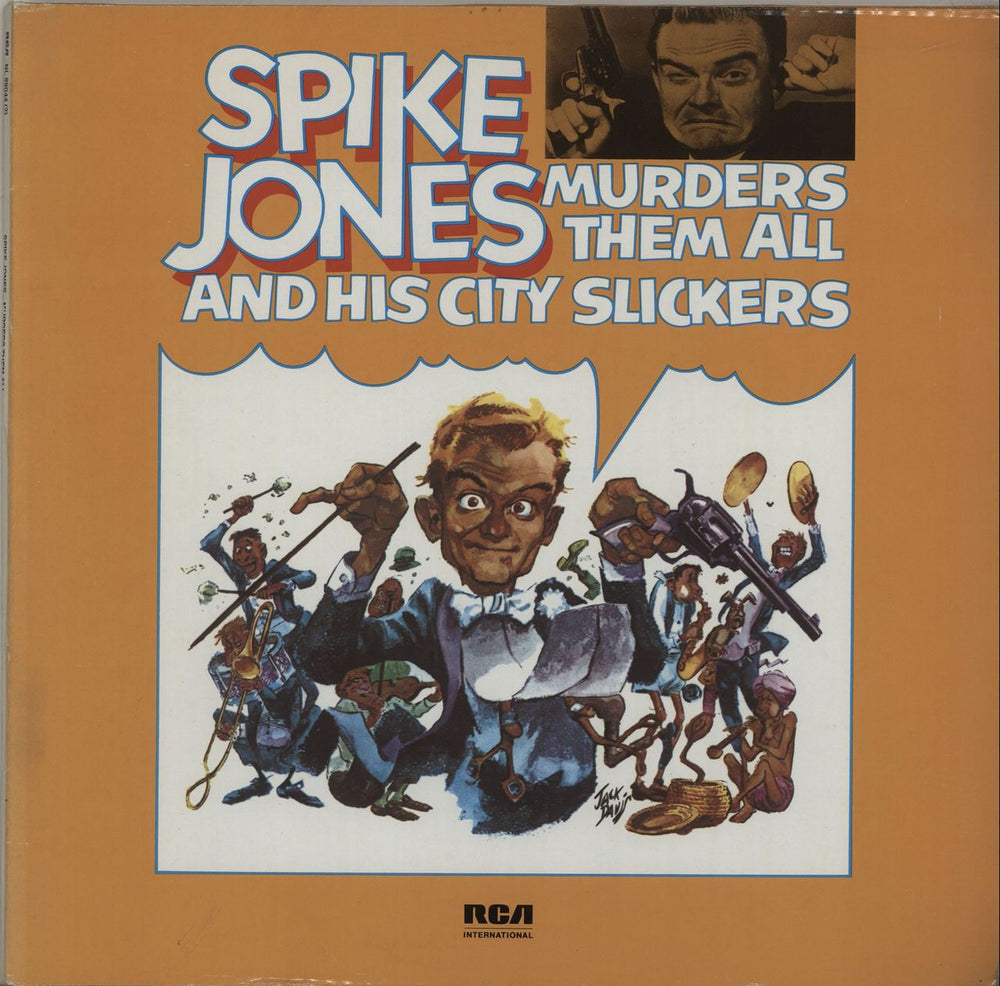 Spike Jones Murders Them All German 2-LP vinyl record set (Double LP Album) NL89044(2)