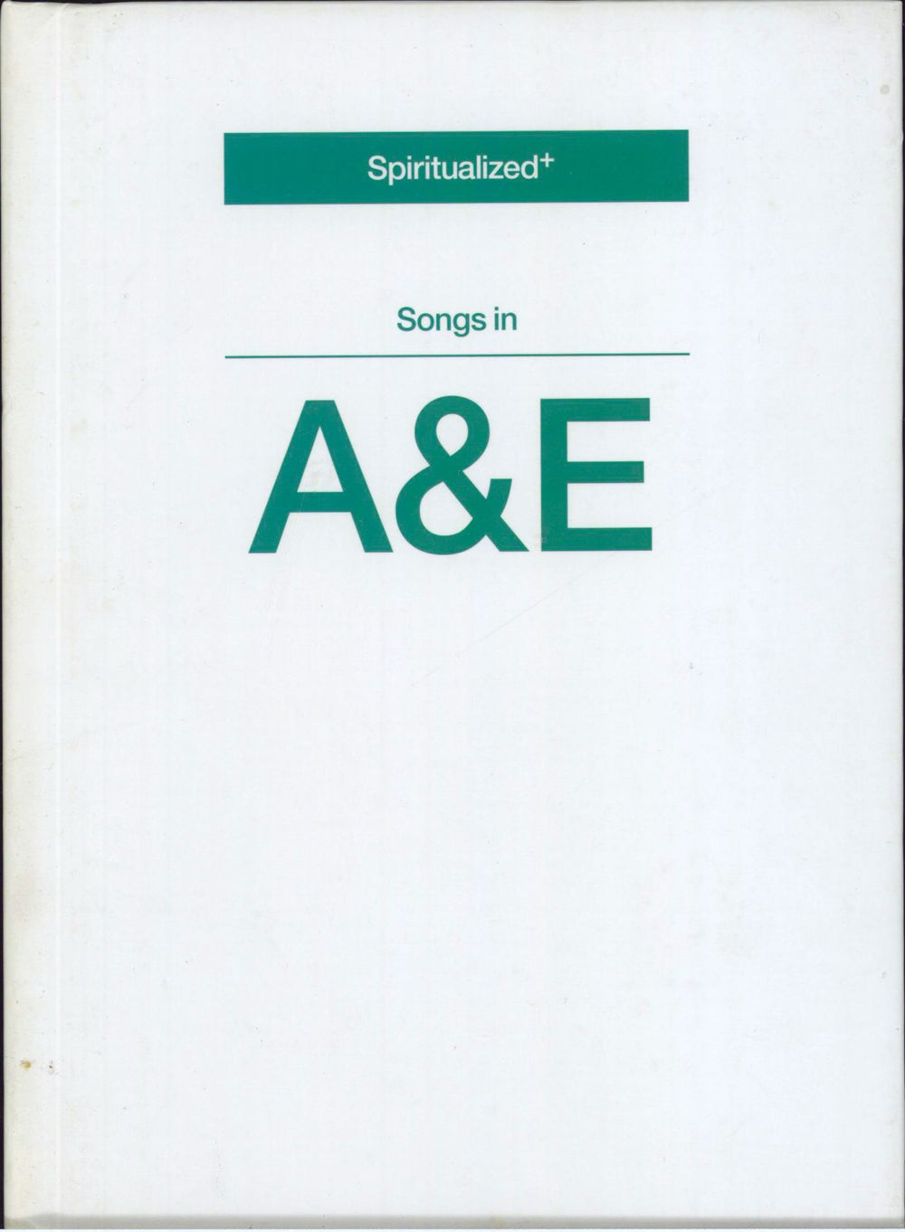 Spiritualized Songs In A&E UK CD album (CDLP) 1765583