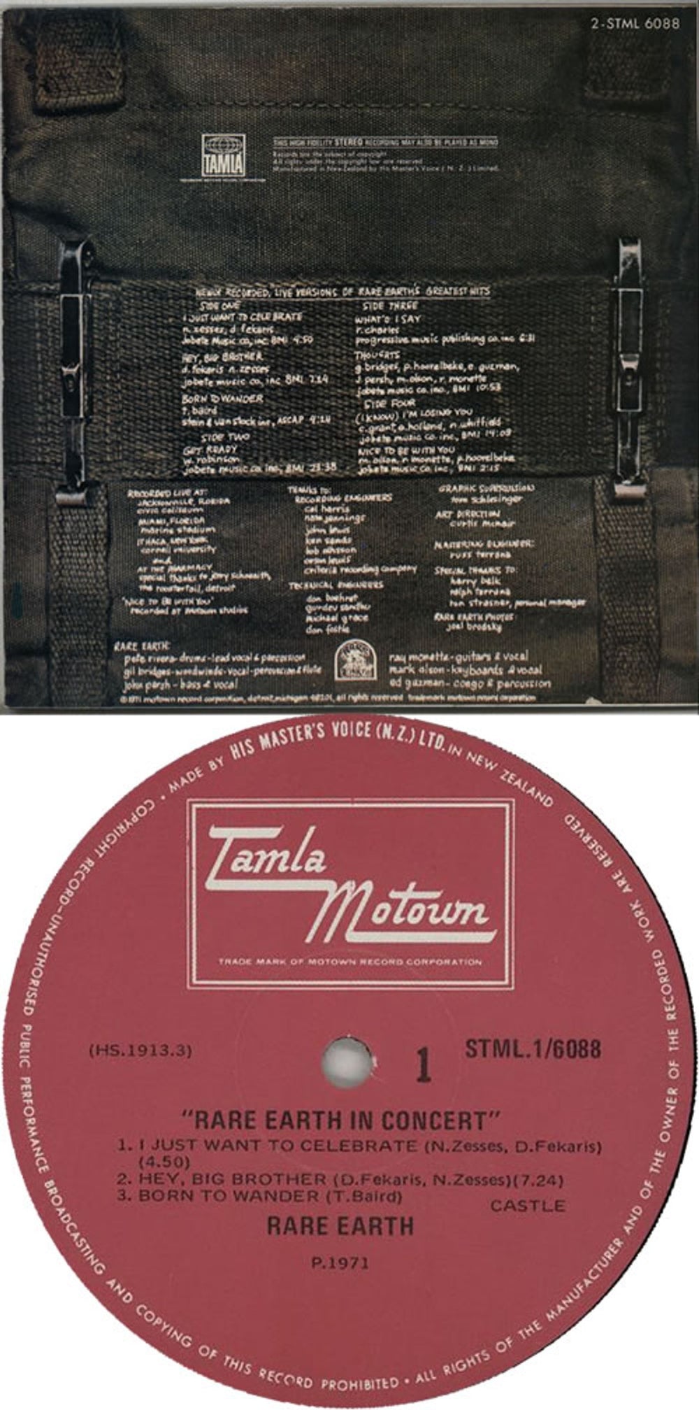 Split Enz Conflicting Emotions US vinyl LP album (LP record) ENZLPCO626265