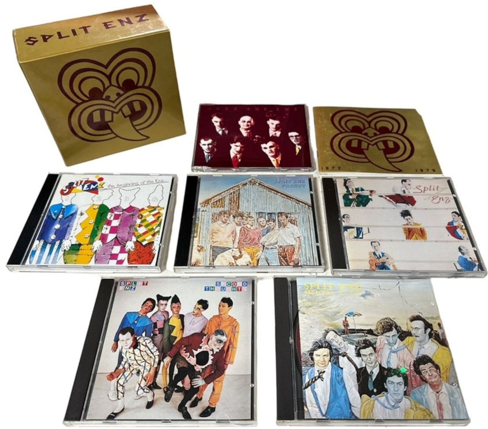 Split Enz Oddz And Enz 1972-1979 Australian box set D80940