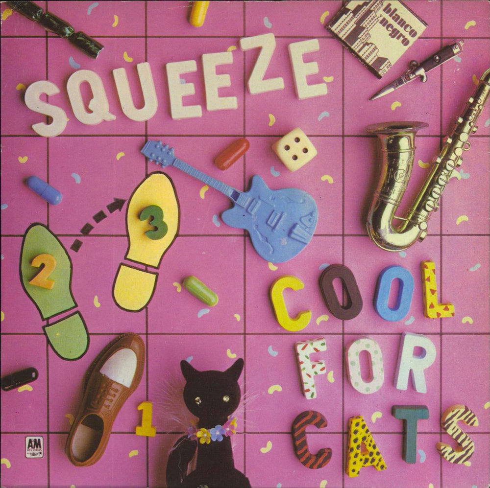 Squeeze Cool For Cats UK Promo 7" vinyl single (7 inch record / 45) AMS7426