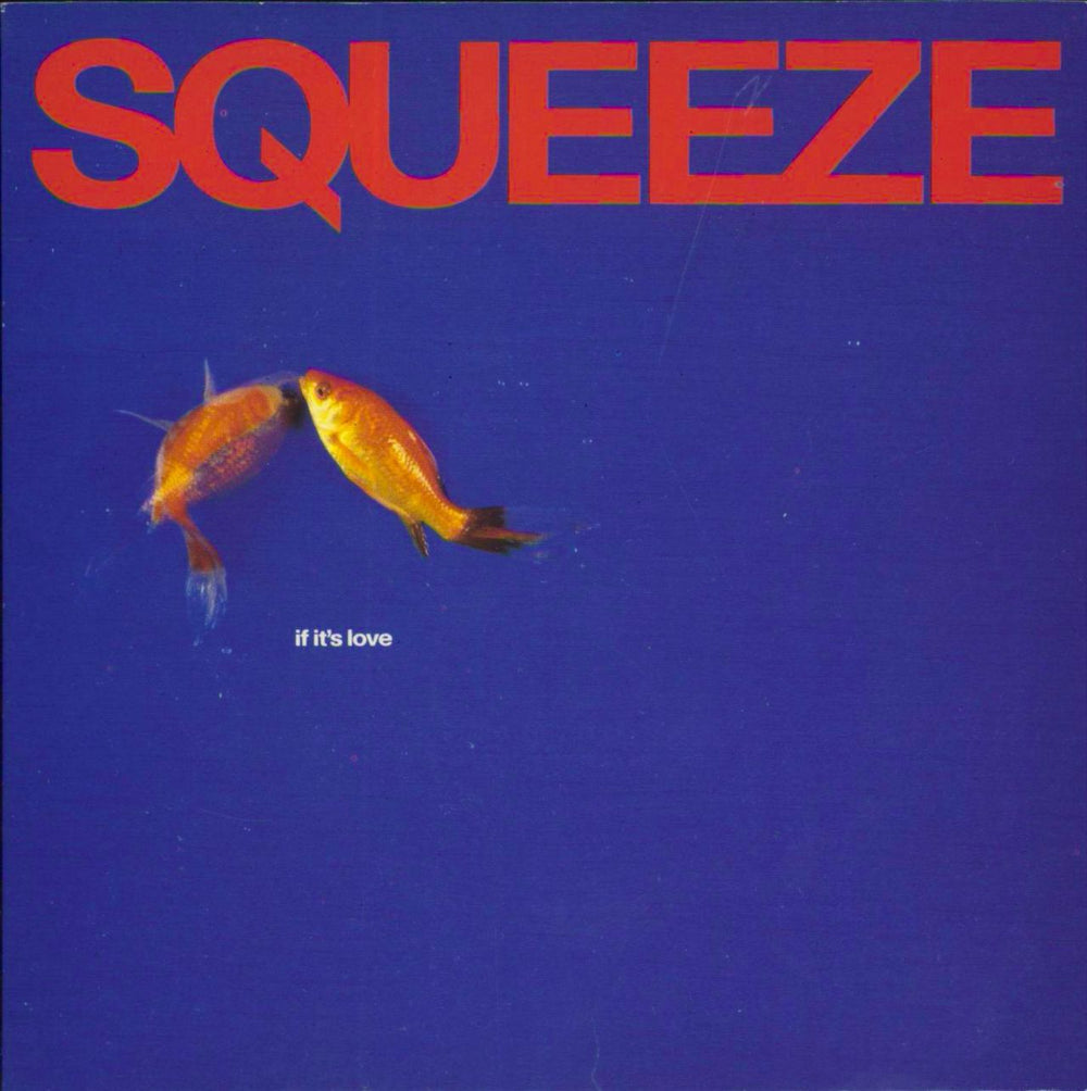 Squeeze If It's Love UK 3" CD single (CD3) CDEE530