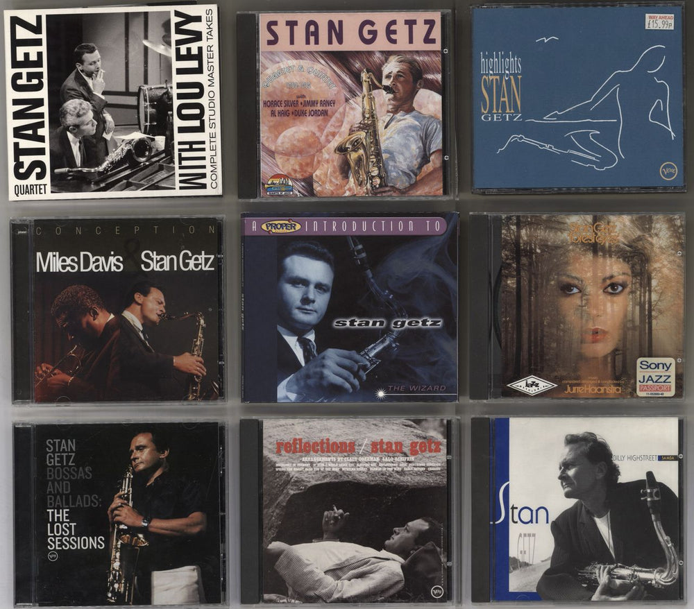 Stan Getz CD Album Collection UK CD album (CDLP)