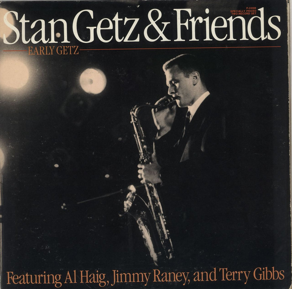 Stan Getz Early Getz US 2-LP vinyl record set (Double LP Album) P-24088
