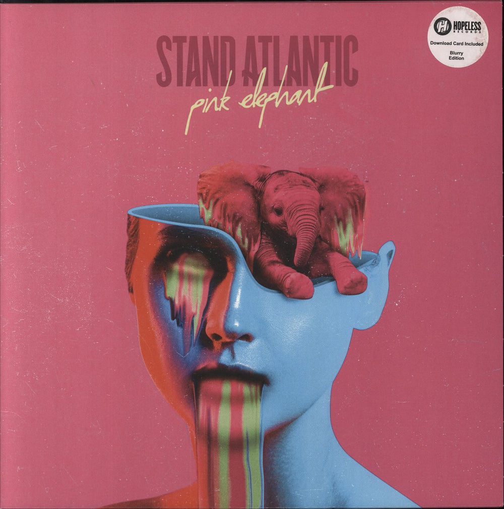 Stand Atlantic Pink Elephant UK vinyl LP album (LP record) HR2817-1