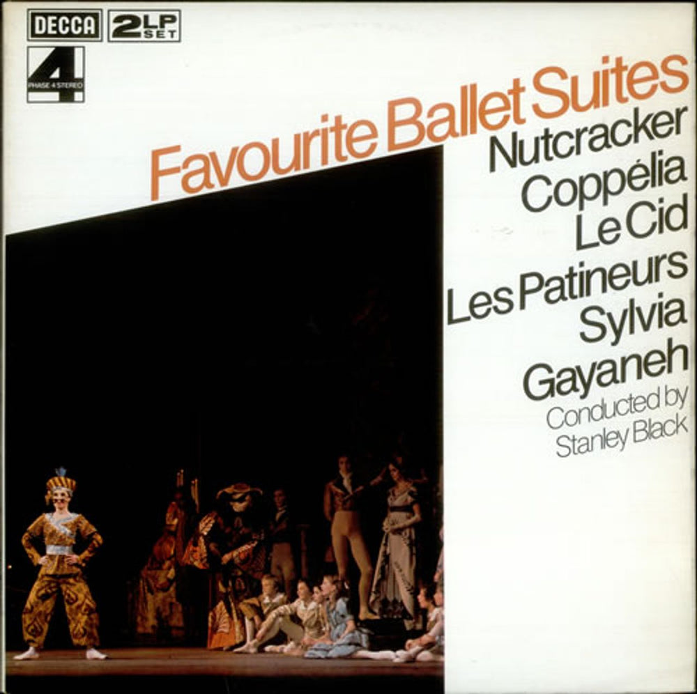 Stanley Black Favourite Ballet Suites UK 2-LP vinyl record set (Double LP Album) DPA605-6