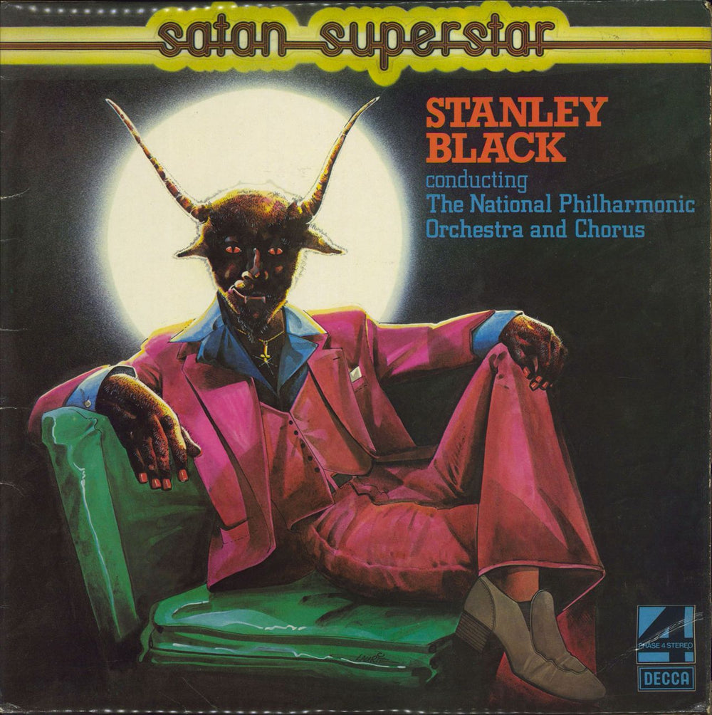 Stanley Black Satan Superstar UK vinyl LP album (LP record) PFS4432