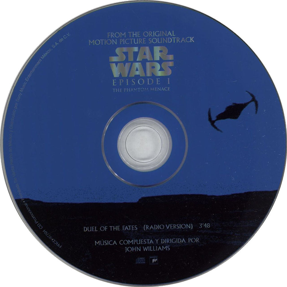 Star Wars Duel Of The Fates - With Dialogue Mexican Promo CD single (CD5 / 5")