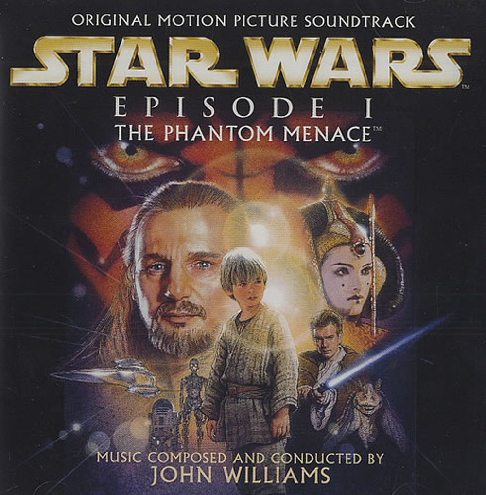 Star Wars Episode 1 - The Phantom Menace UK CD album (CDLP) SK61816