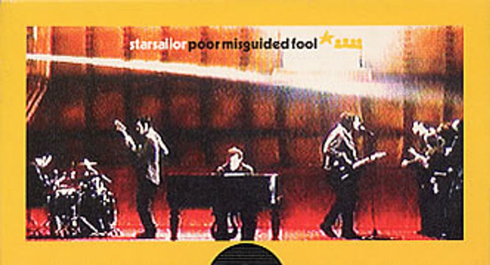 Starsailor Poor Misguided Fool UK Promo video (VHS or PAL or NTSC) PROMO VIDEO