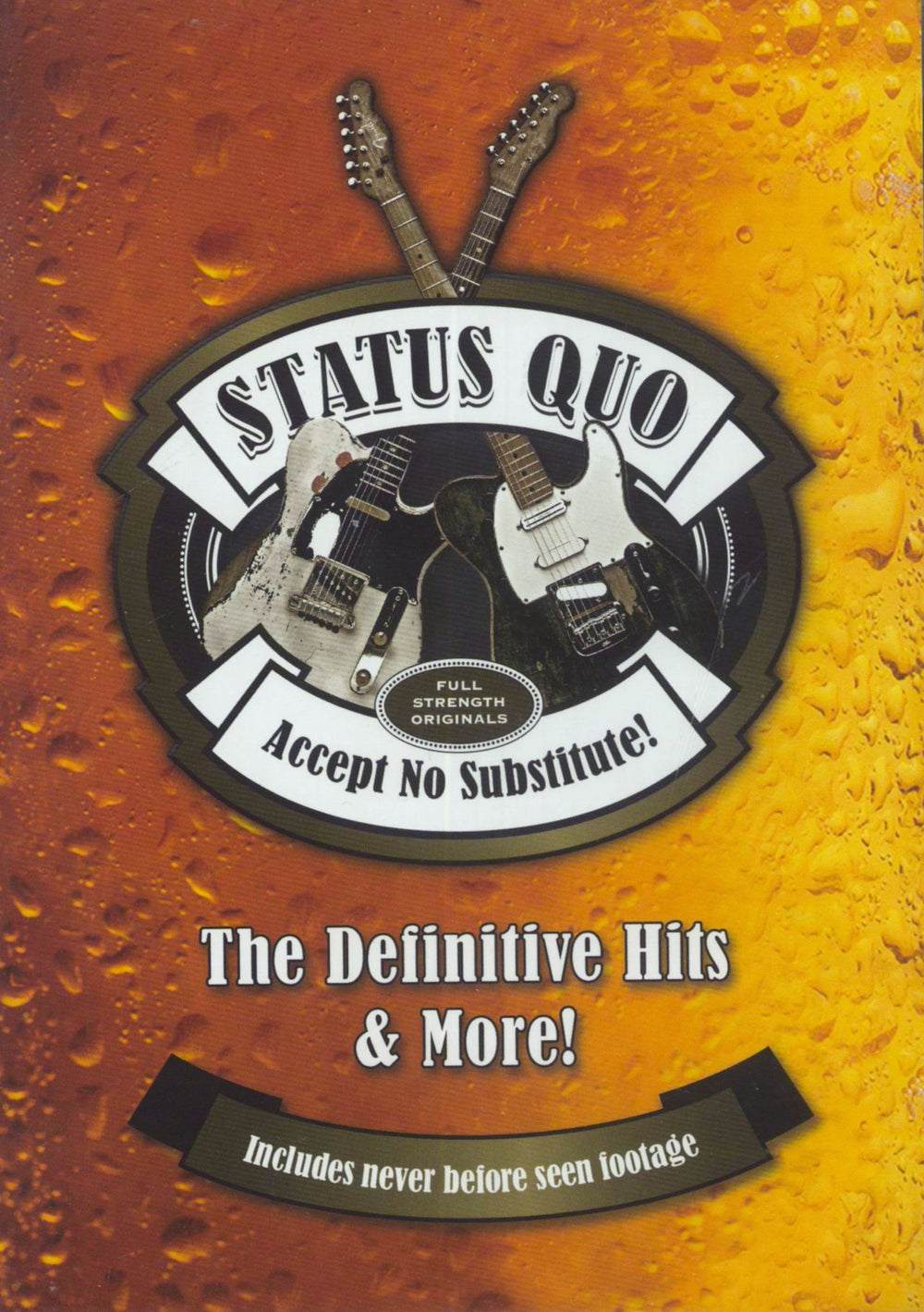 Status Quo Accept No Substitute! The Definitive Hits & More! UK DVD 5365612