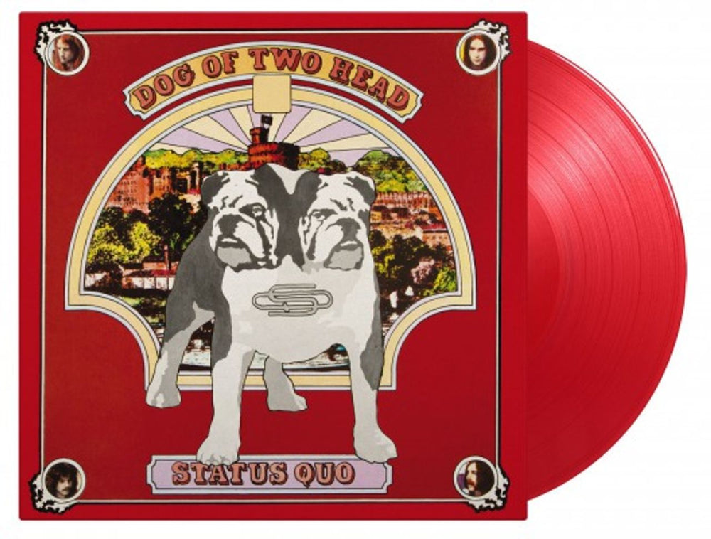 Status Quo Dog Of Two Head - 180 Gram Red Vinyl UK vinyl LP album (LP record) MOVLP2733