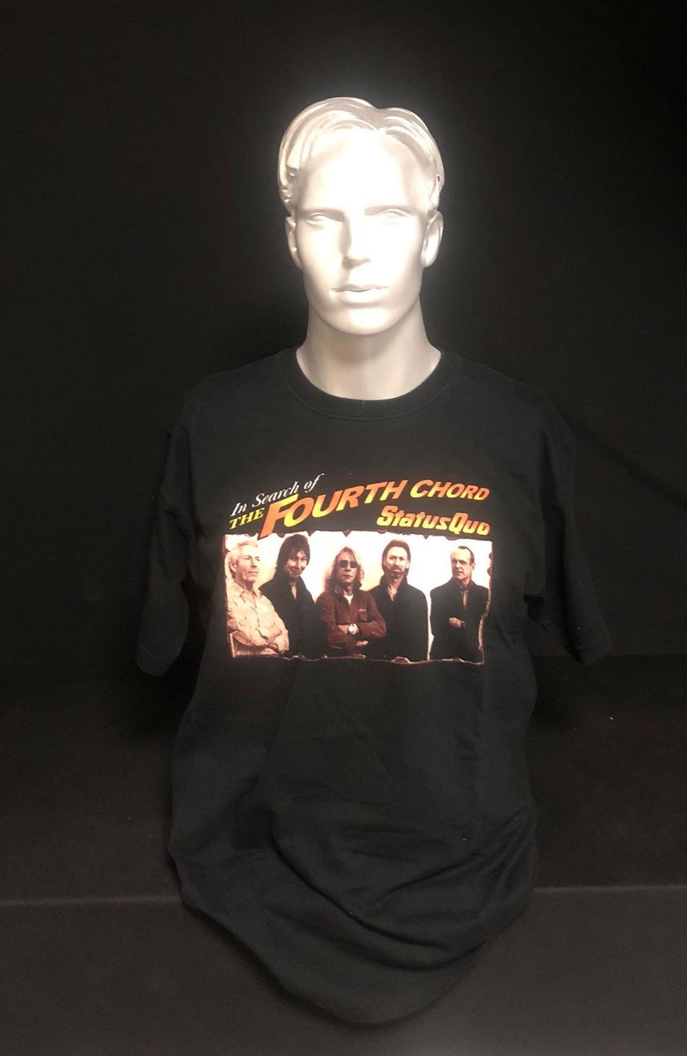 Status Quo In Search Of The Fourth Chord Tour T-Shirt UK t-shirt T-SHIRT