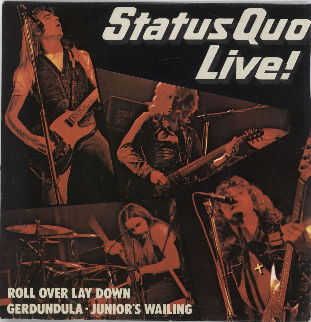 Status Quo Live! - EX UK 7" vinyl single (7 inch record / 45) QUO13