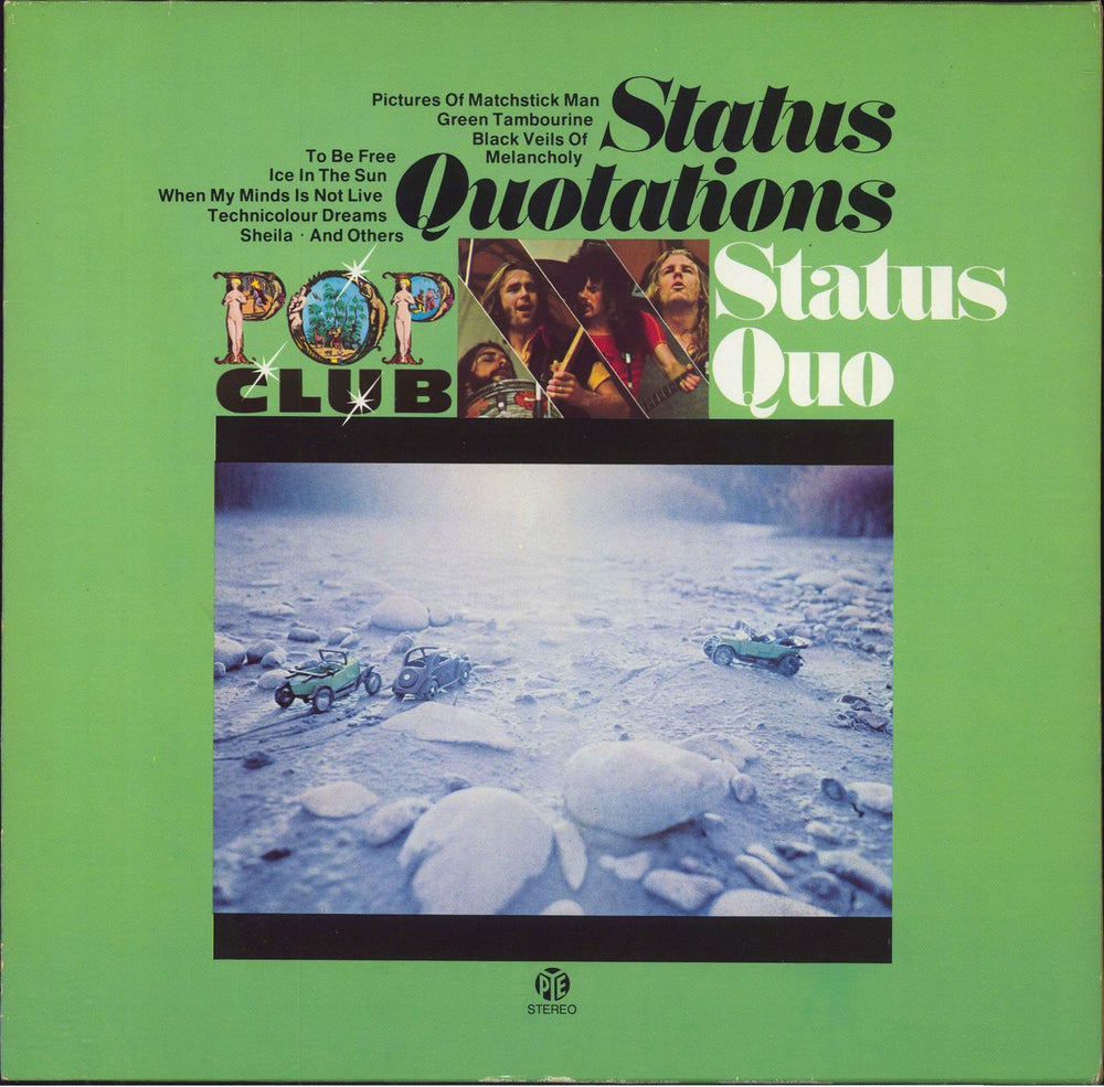 Status Quo Status Quotations German vinyl LP album (LP record) 87898XAT