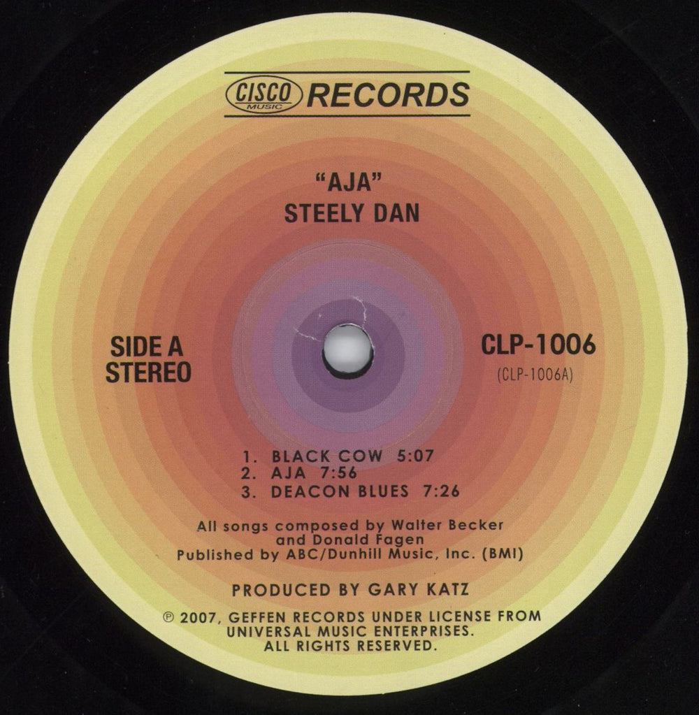 Steely Dan Aja - 180gm Vinyl + Numbered US vinyl LP album (LP record) S-DLPAJ463606