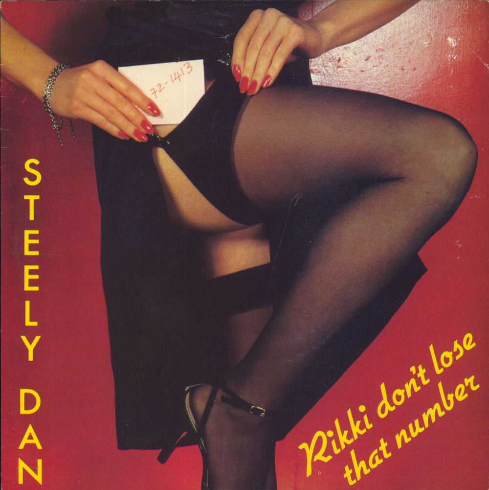 Steely Dan Rikki Don't Lose That Number - Yellow Vinyl - EX UK 7" vinyl single (7 inch record / 45) ABC4241