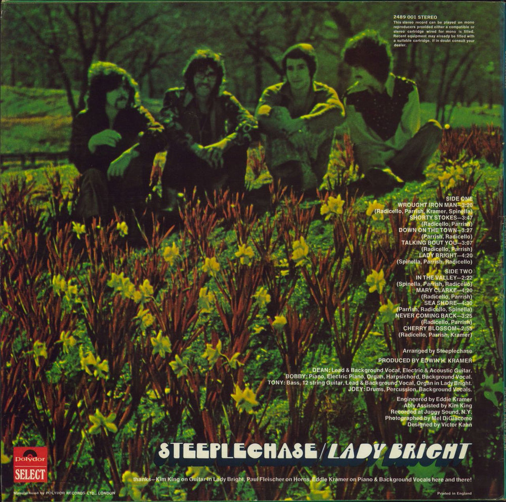 Steeplechase Lady Bright UK vinyl LP album (LP record)