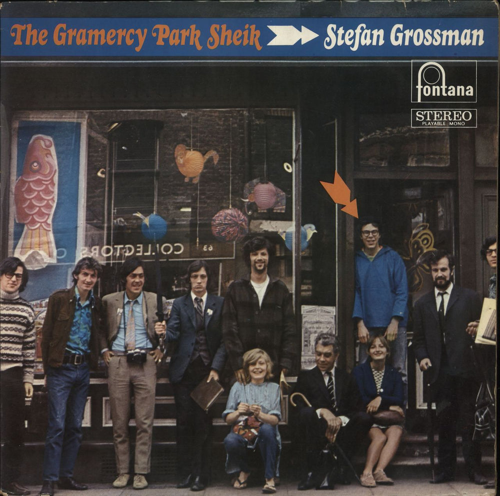 Stefan Grossman The Gramercy Park Sheik UK vinyl LP album (LP record) STL5485