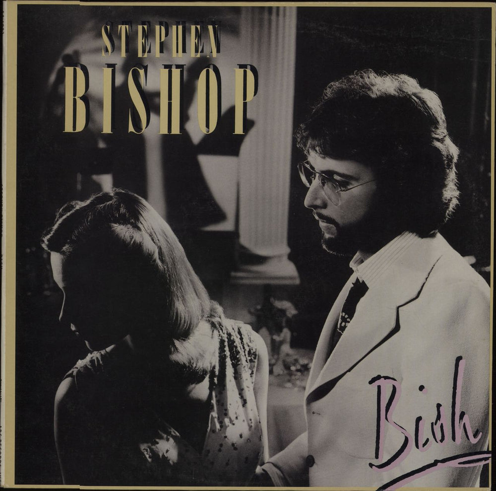 Stephen Bishop Bish US vinyl LP album (LP record) AA1082