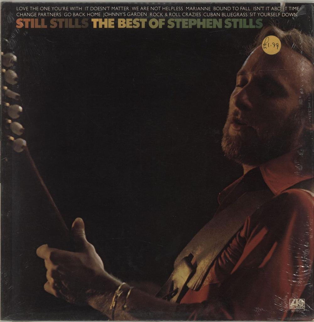 Stephen Stills Still Stills: The Best Of US vinyl LP album (LP record) SD18201